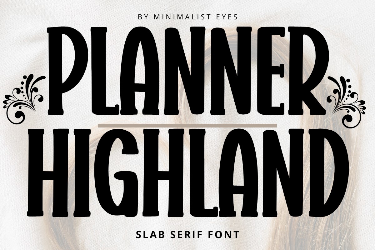 フォント Planner Highland