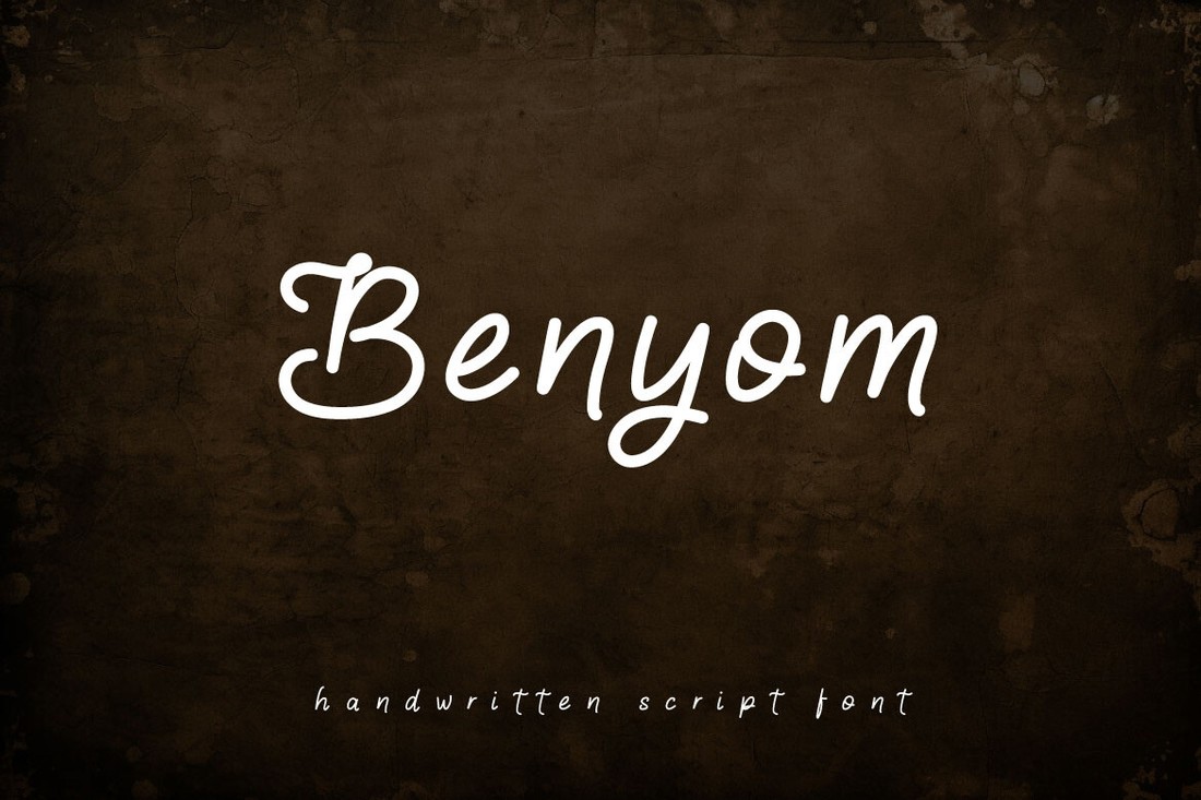 フォント Benyom