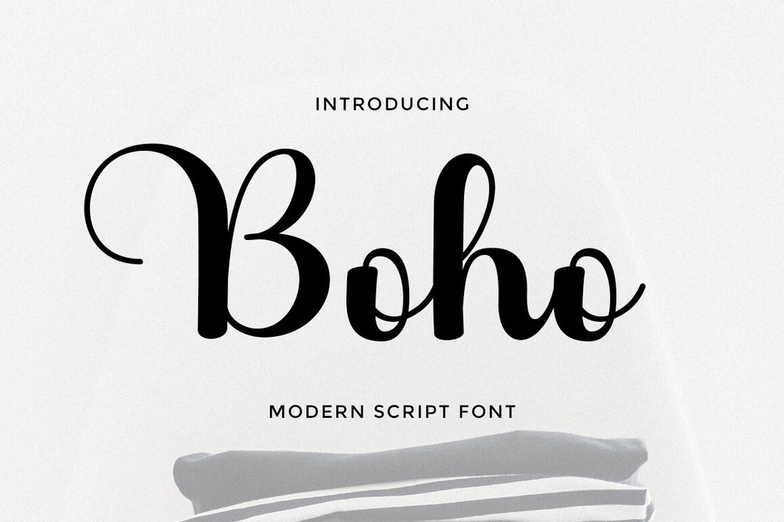 フォント Boho Script