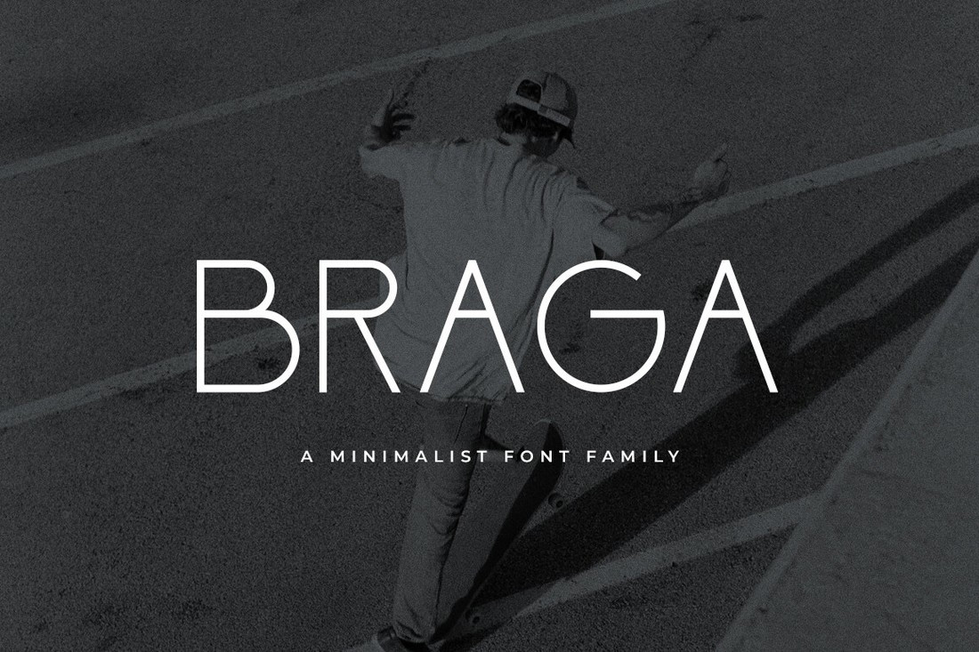 フォント Braga