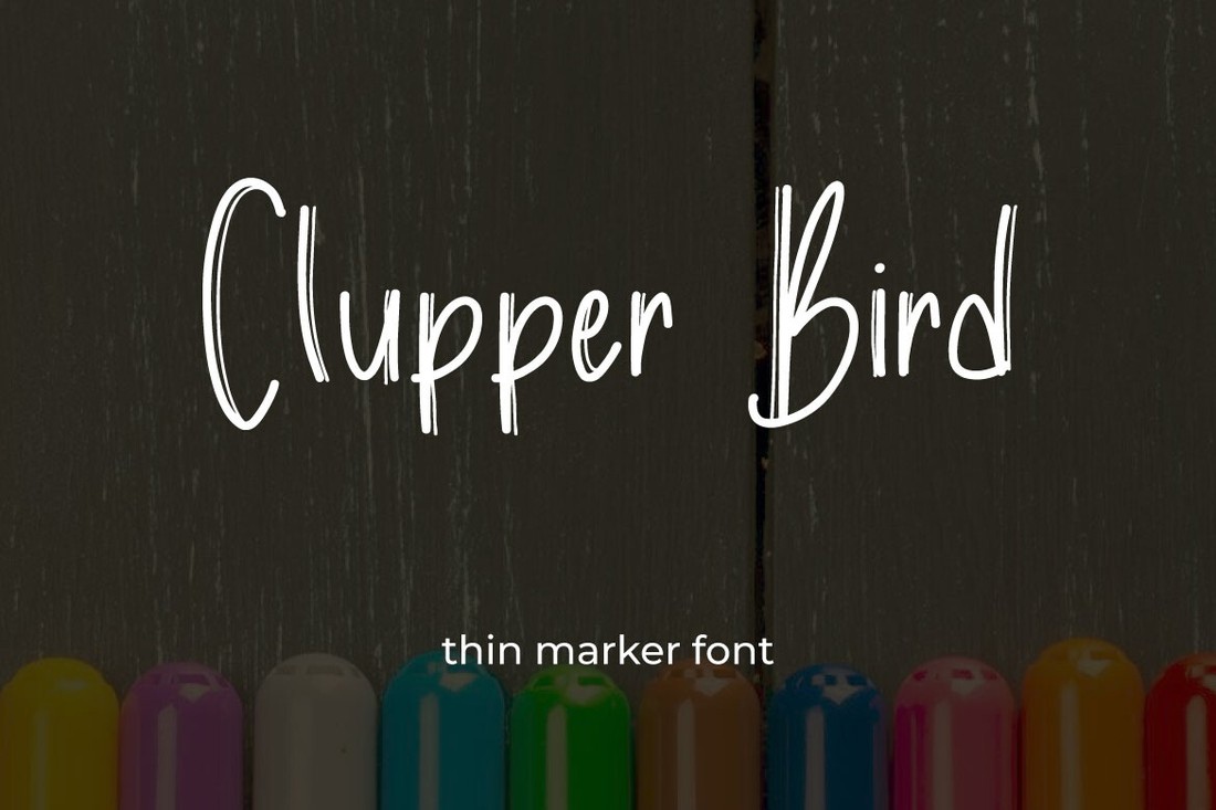 フォント Clupper Bird