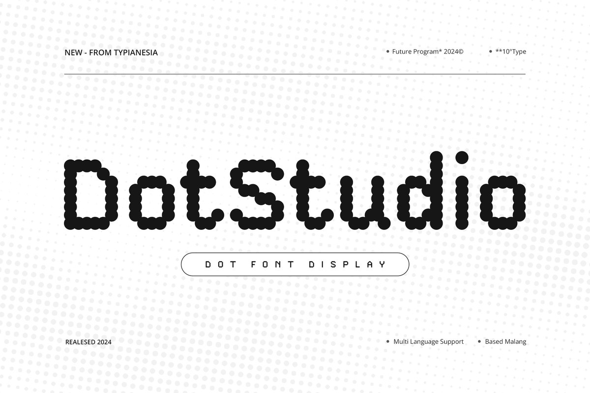 フォント DotStudio