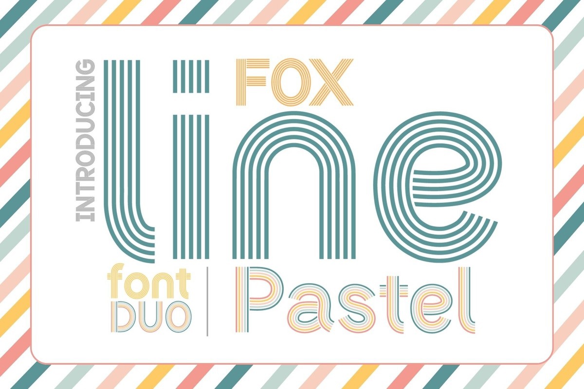 フォント Fox Line