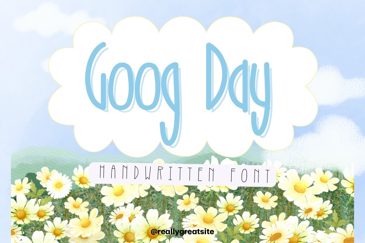 フォント Goog Day