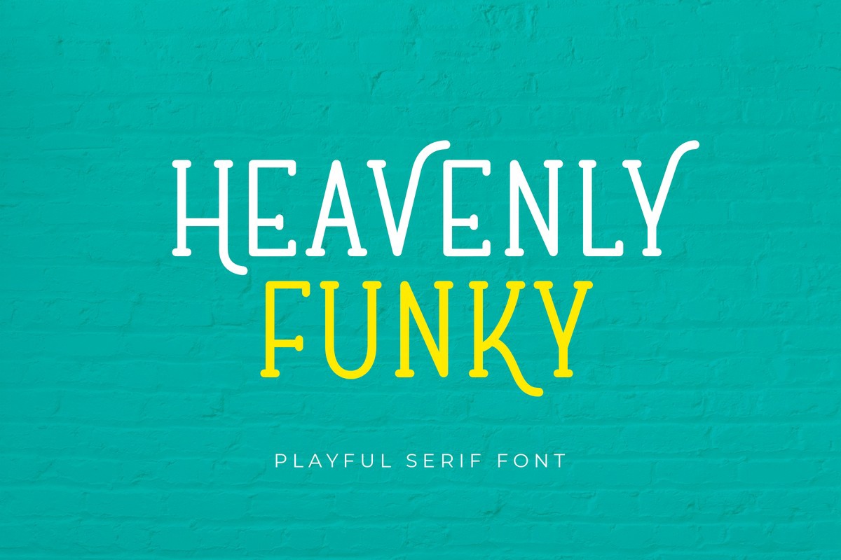 フォント Heavenly Funky