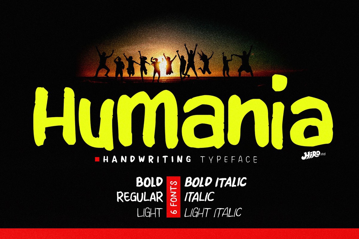 フォント Humania