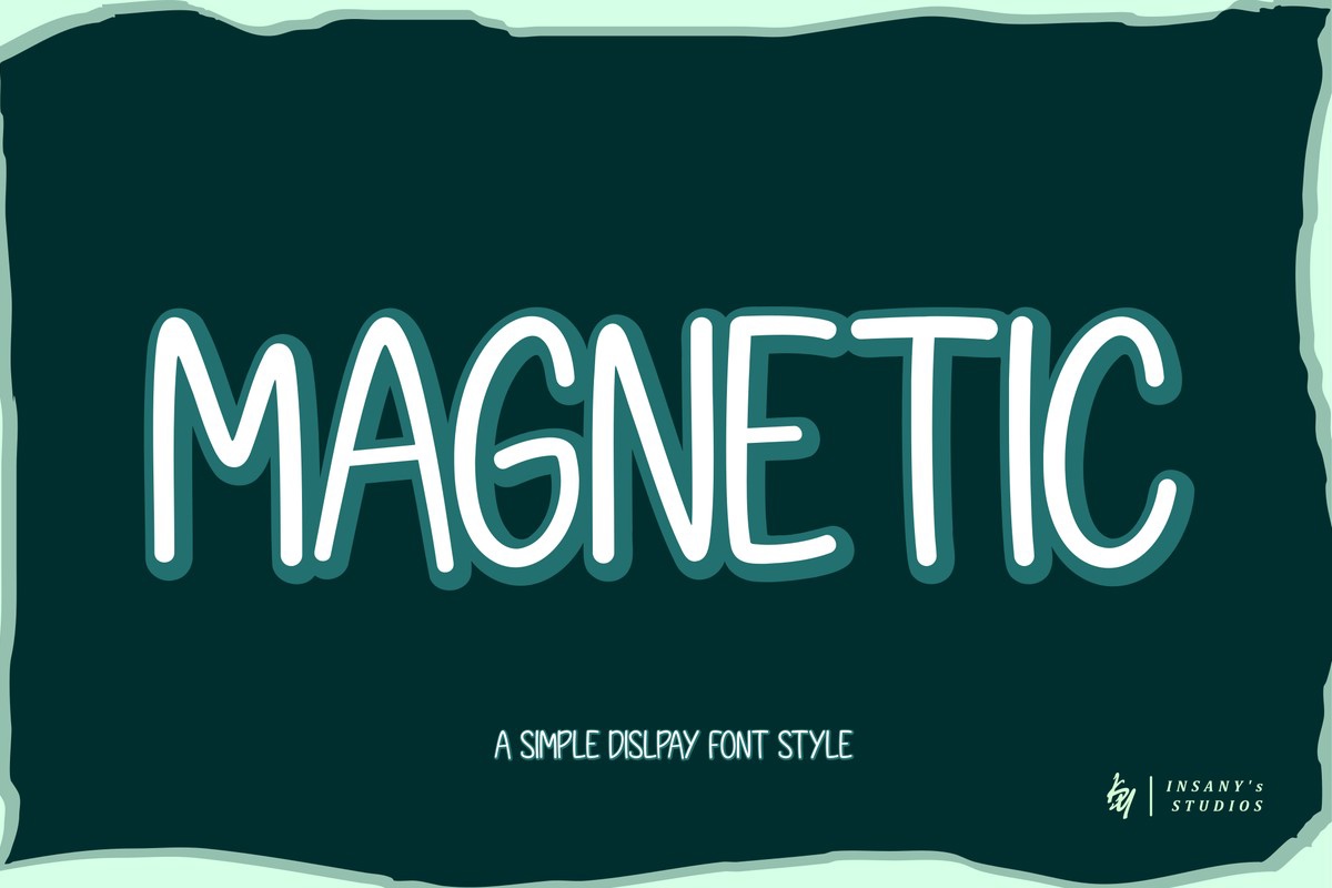 フォント Magnetic
