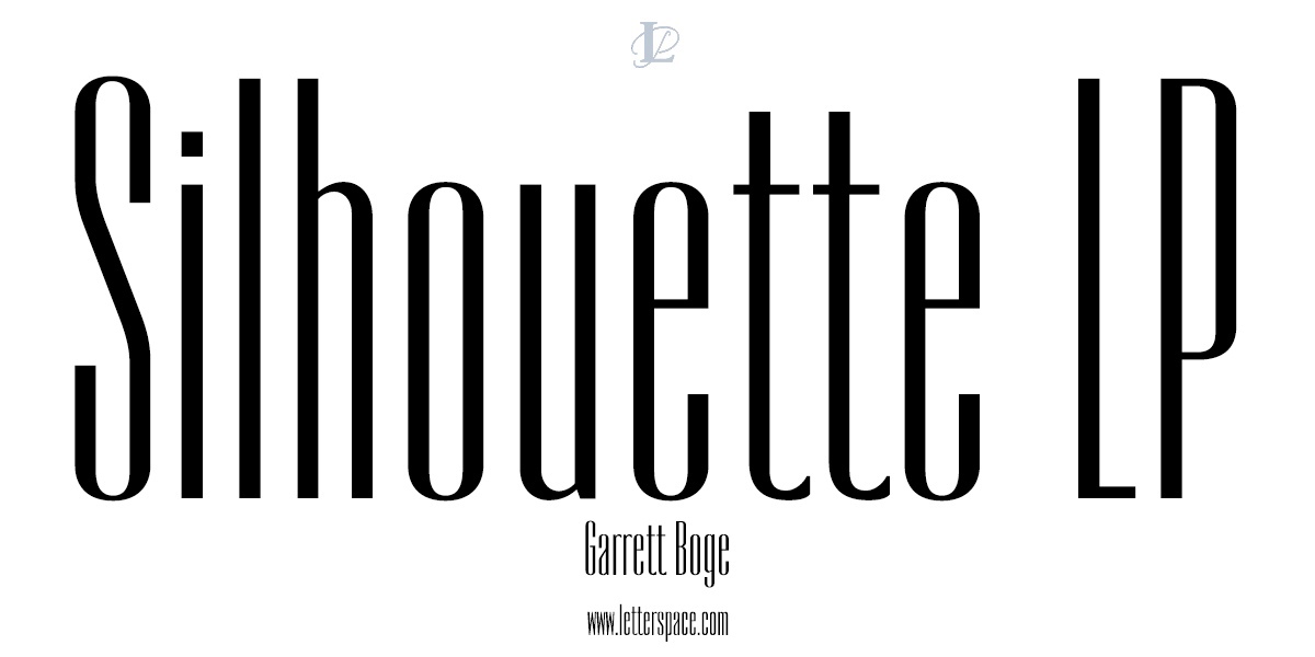 フォント Silhouette LP