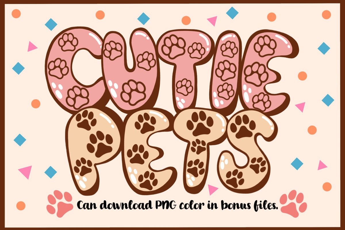 フォント Cutie Pets