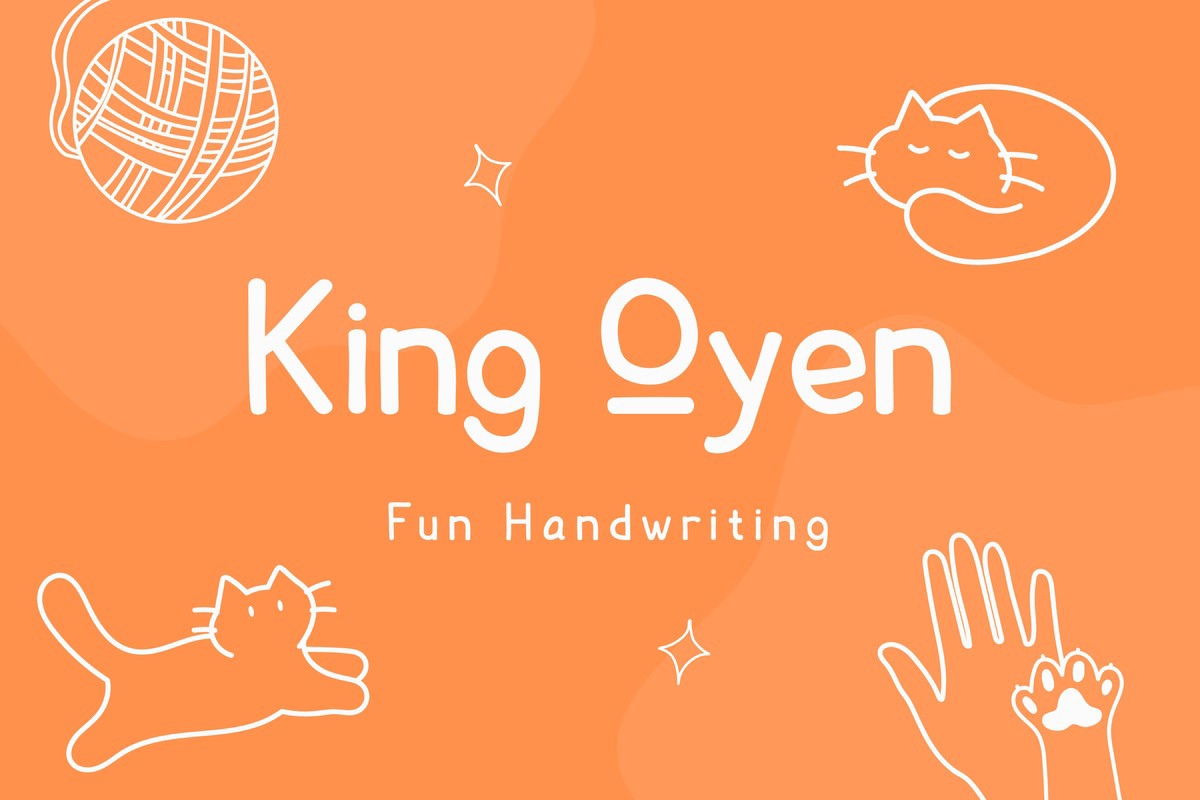 フォント King Oyen