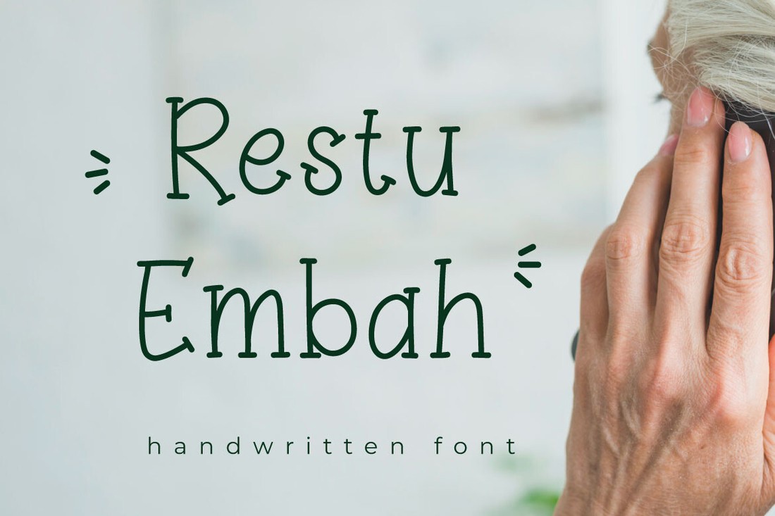 フォント Restu Embah