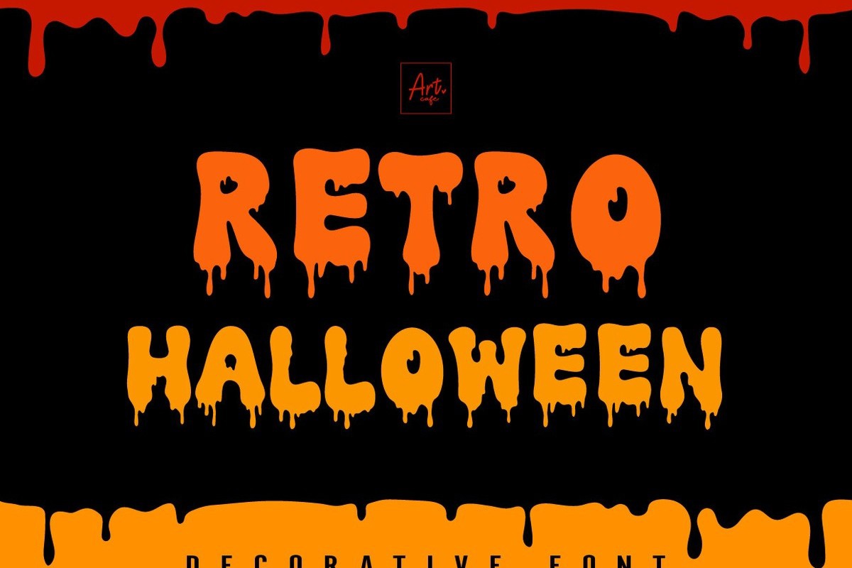 フォント Retro Halloween
