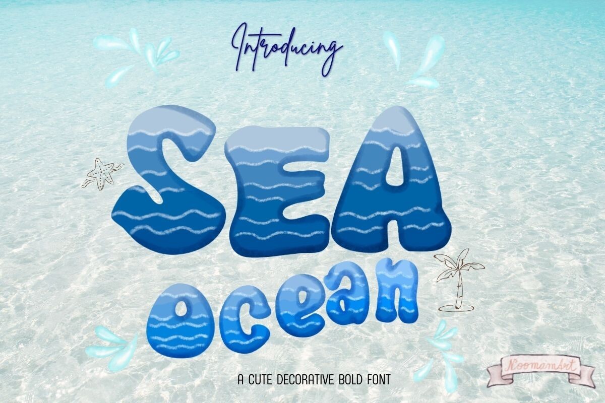 フォント Sea