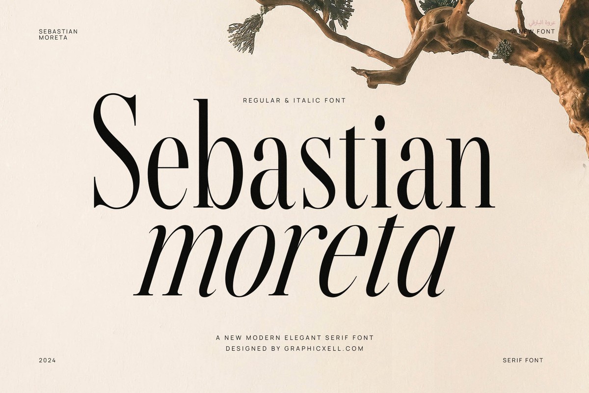 フォント Sebastian Moreta