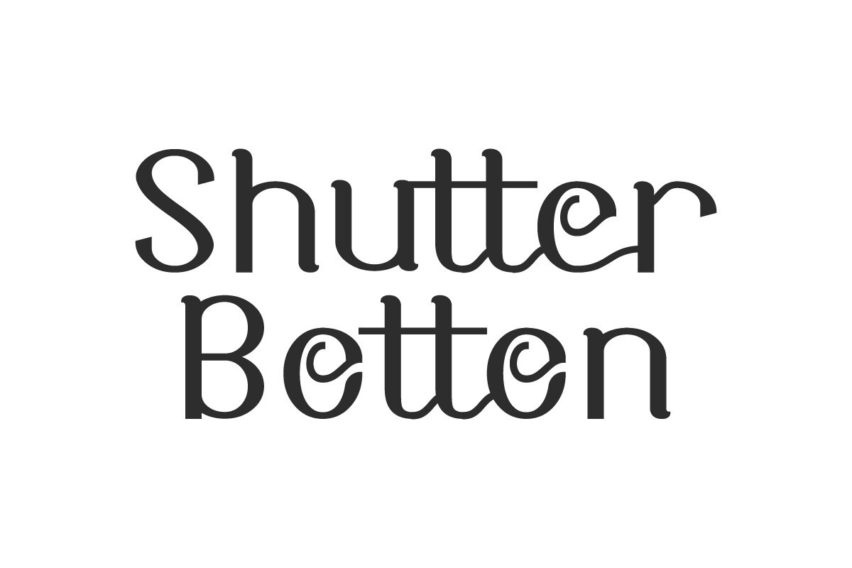 フォント Shutter Botton