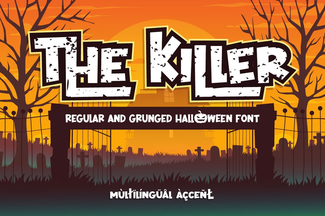 フォント The Killer Grunge