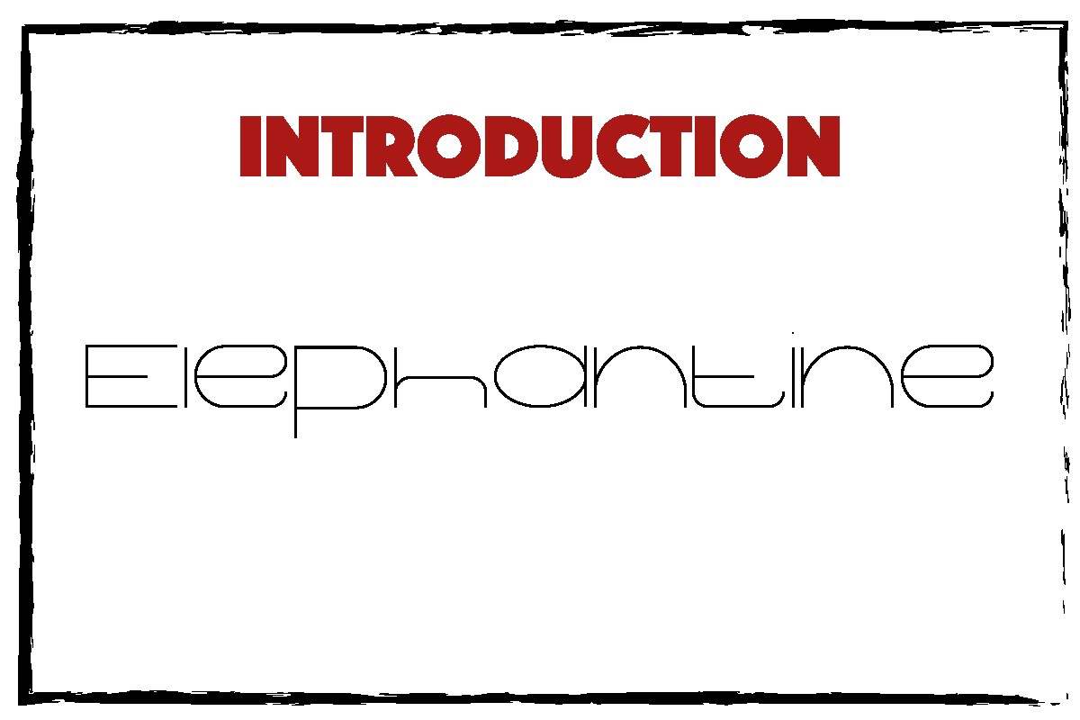 フォント Elephantine