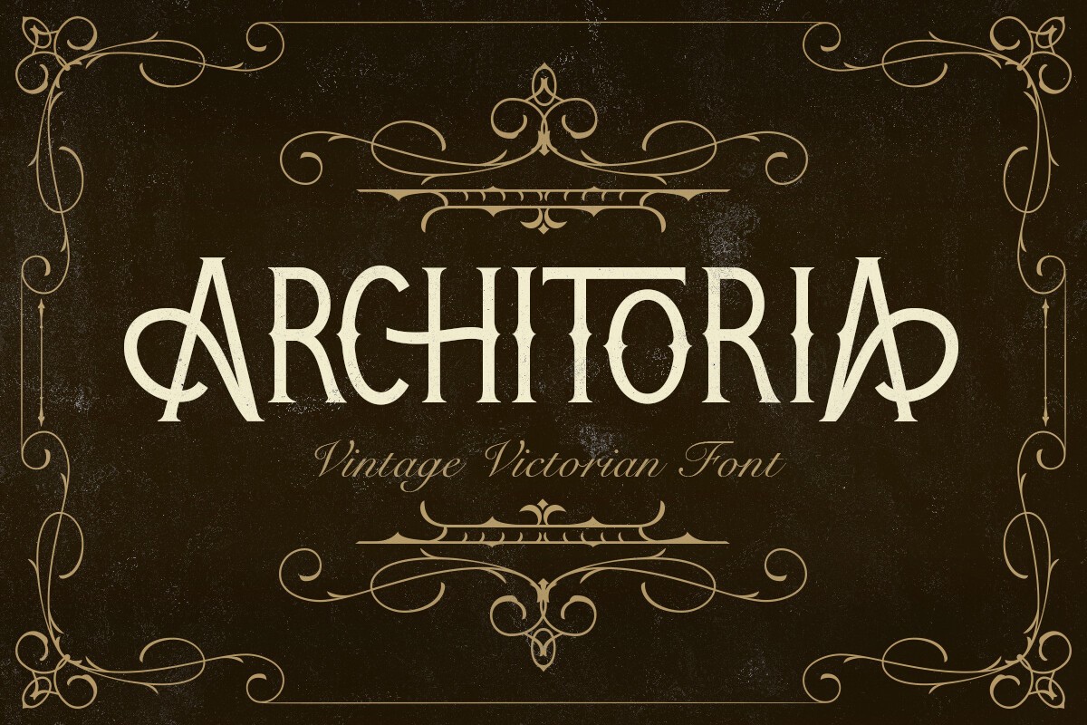 フォント Architoria