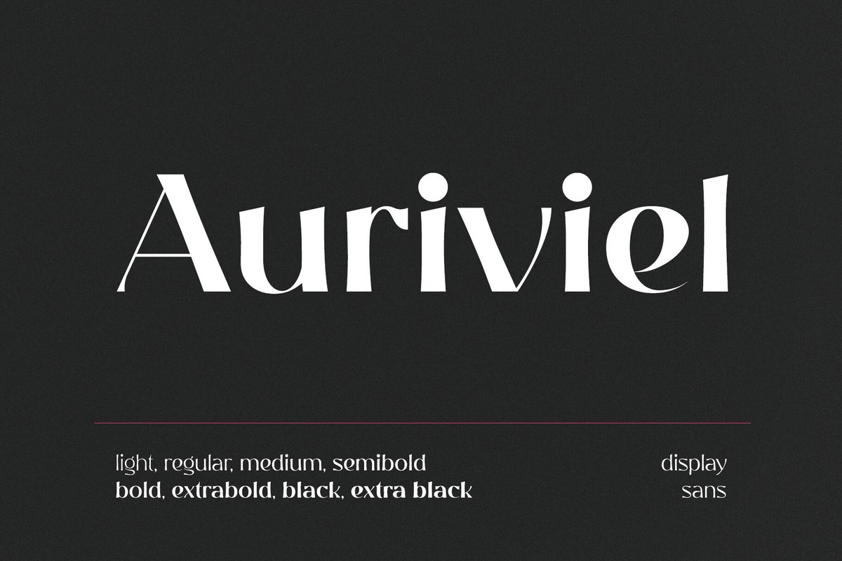 フォント Auriviel