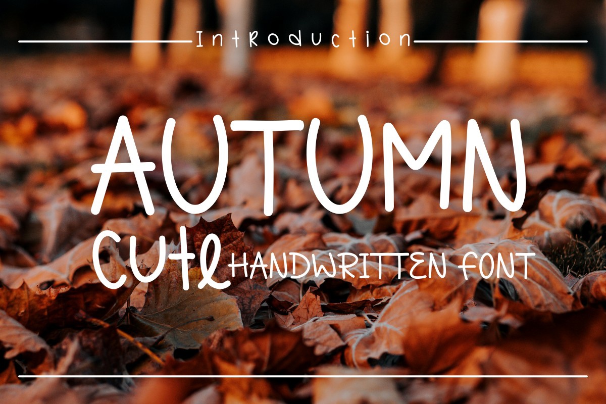 フォント Autumn Cute