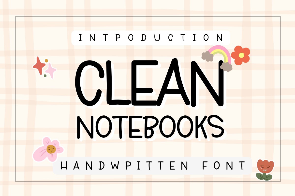 フォント Clean Notebooks