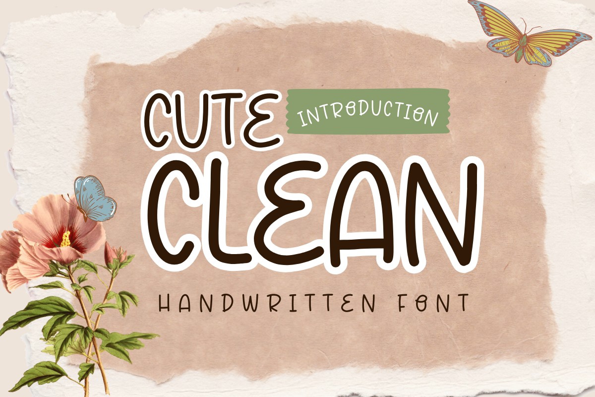 フォント Cute Clean