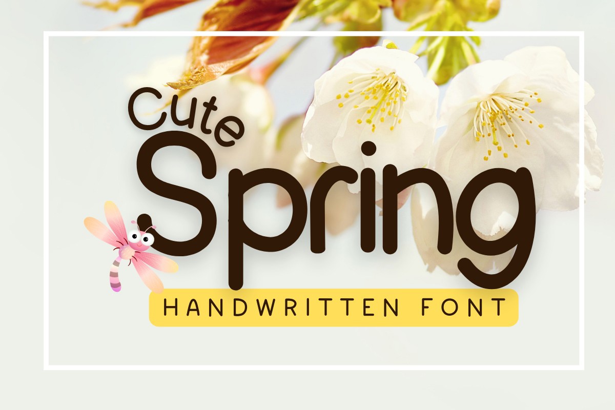 フォント Cute Spring