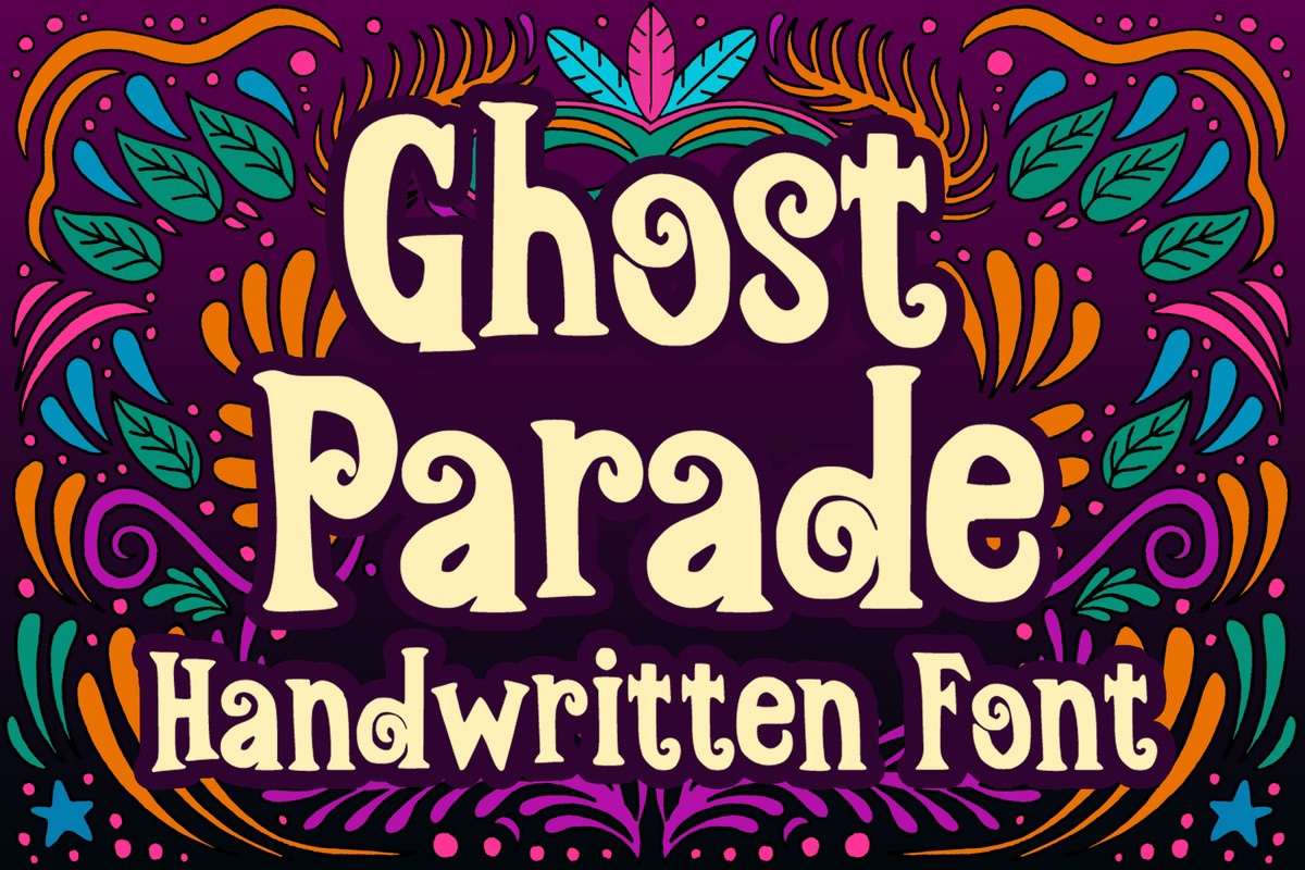 フォント Ghost Parade