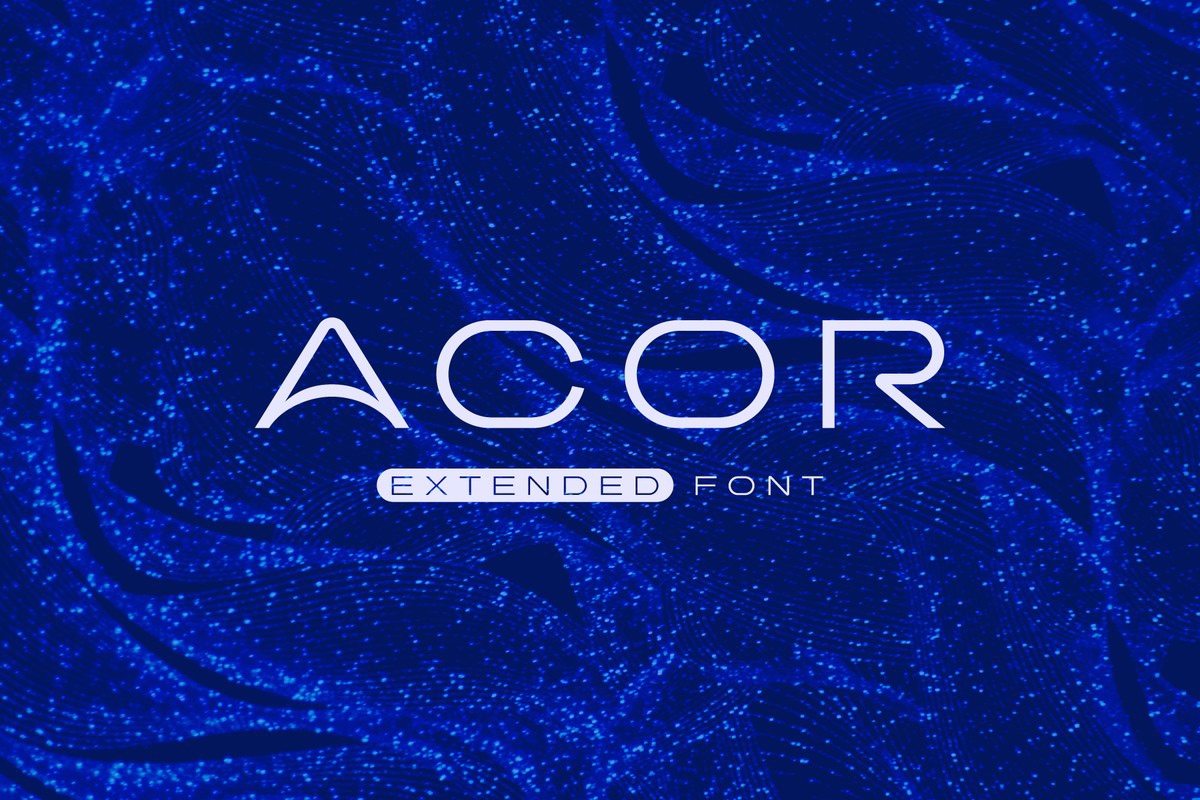 フォント Acor