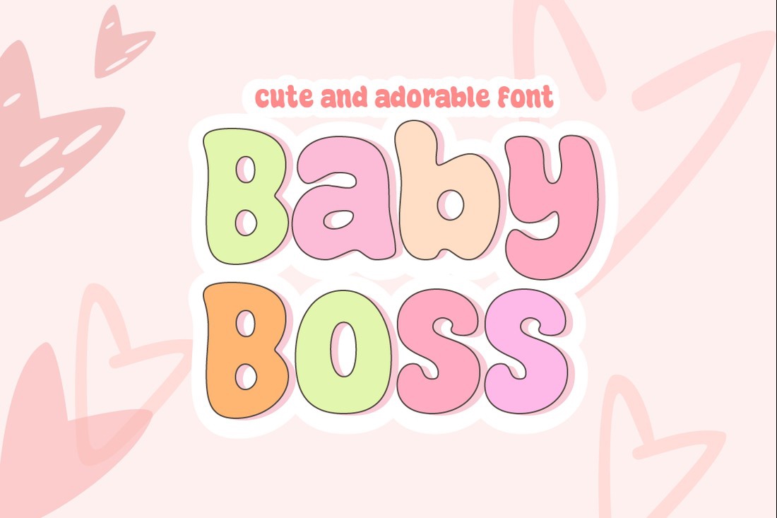 フォント Baby Boss