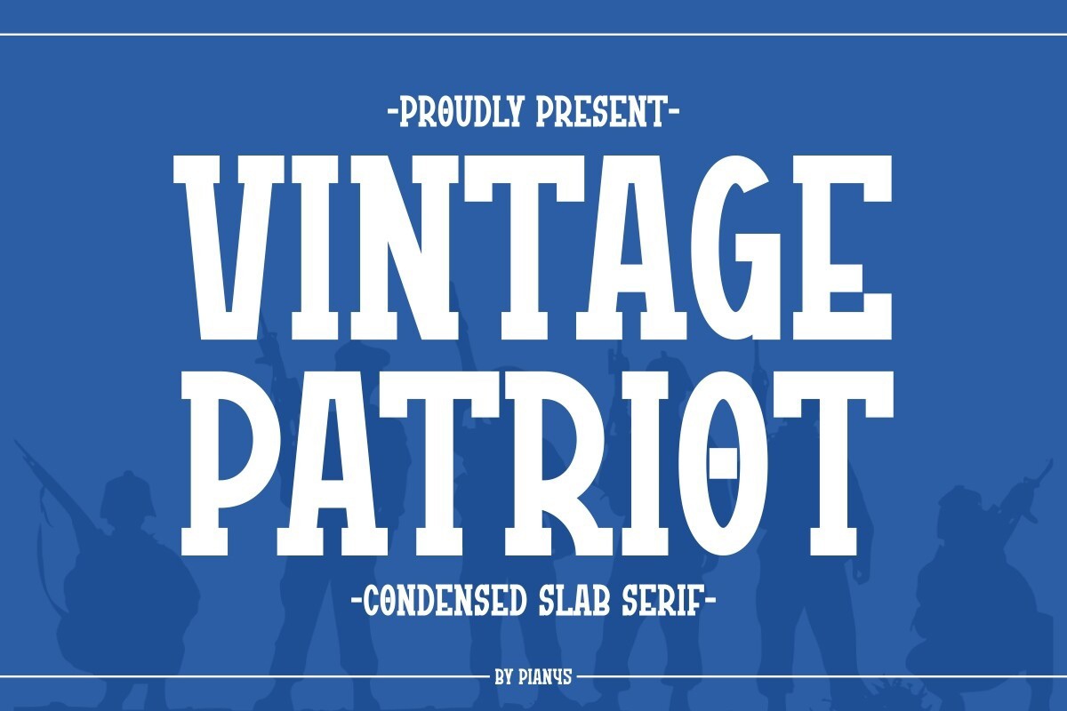 フォント Vintage Patriot