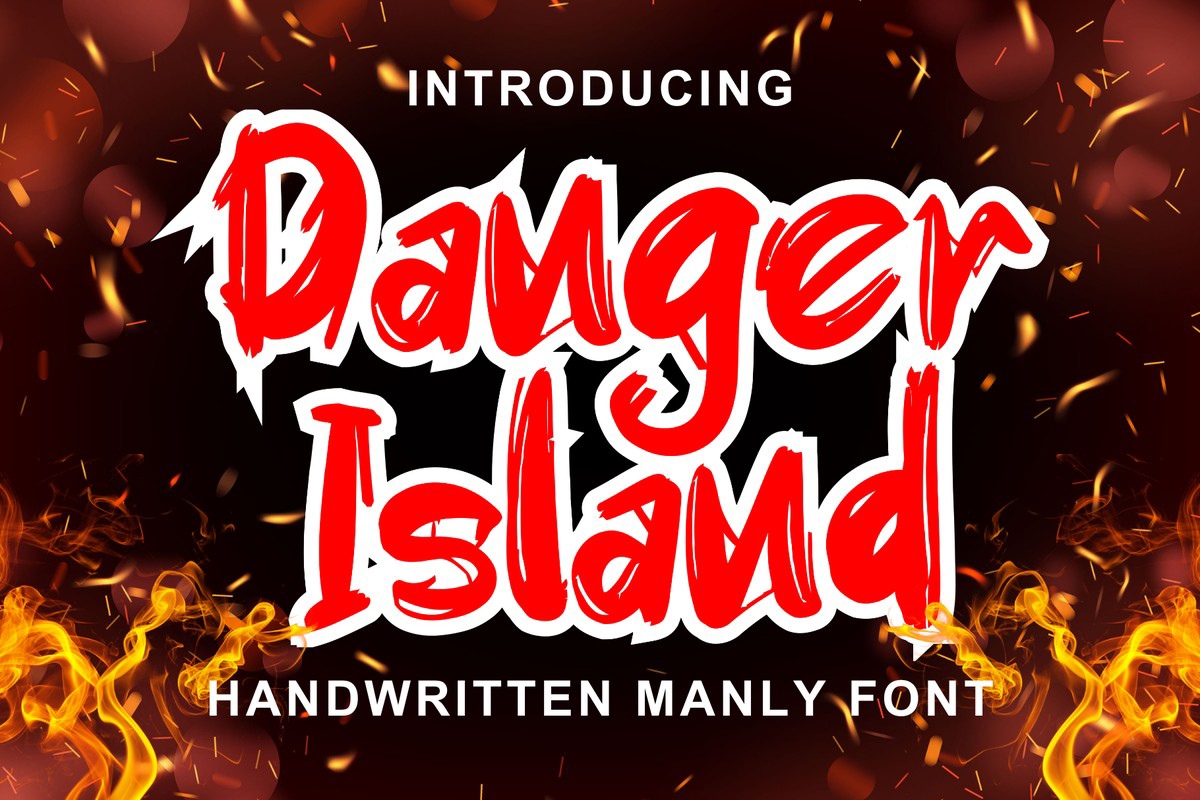 フォント Danger Island