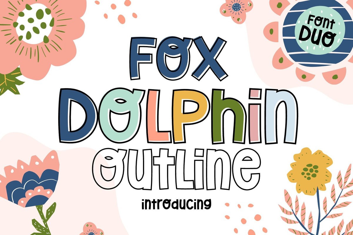 フォント Fox Dolphin