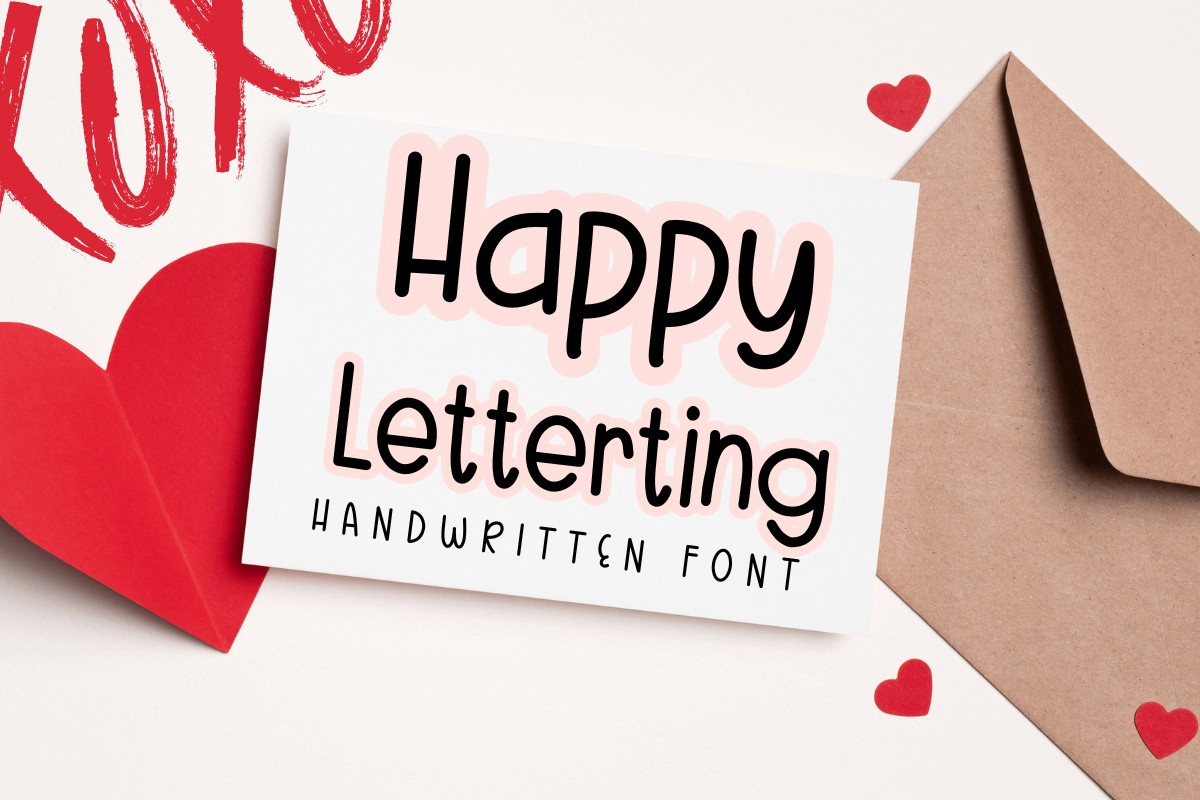 フォント Happy Lettering