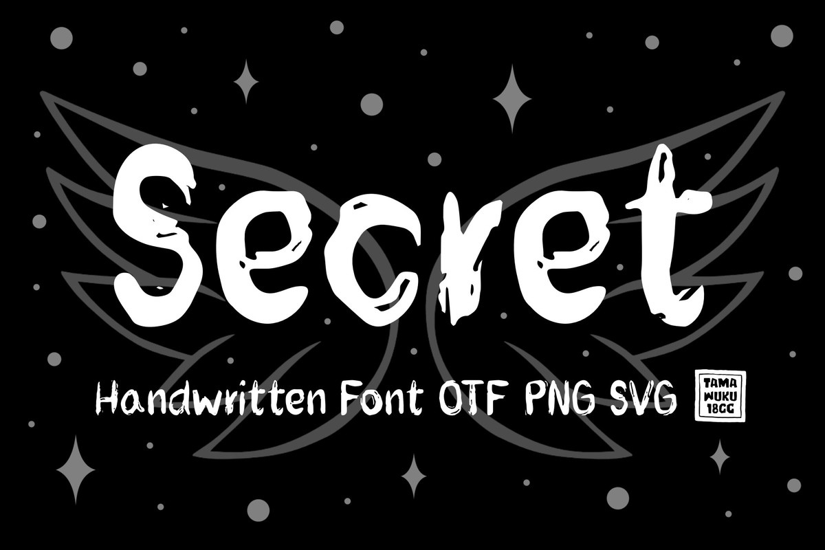 フォント Secret