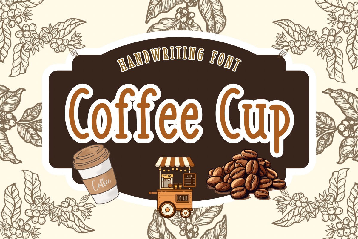 フォント Coffee Cup