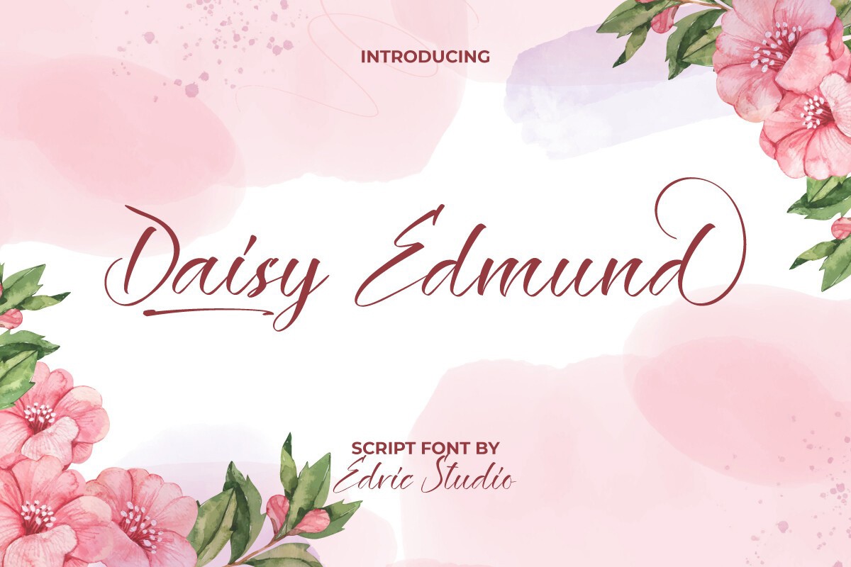 フォント Daisy Edmund