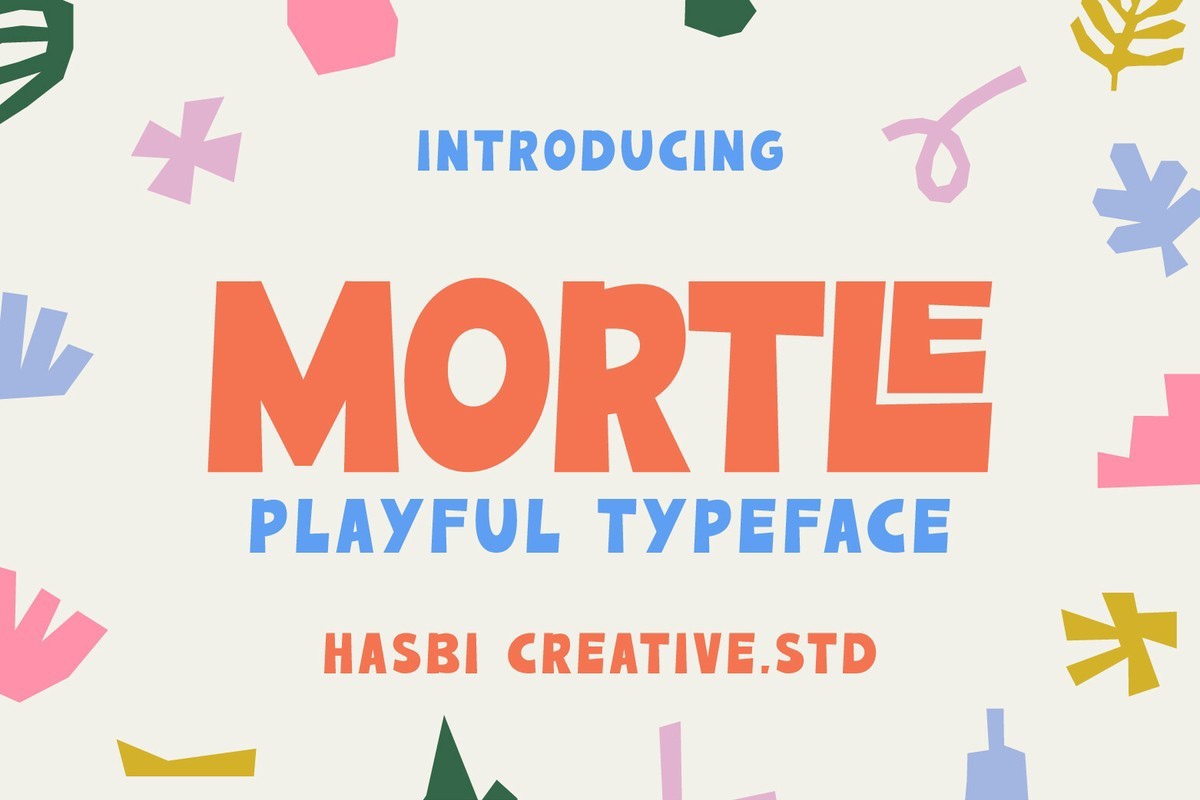 フォント Mortle