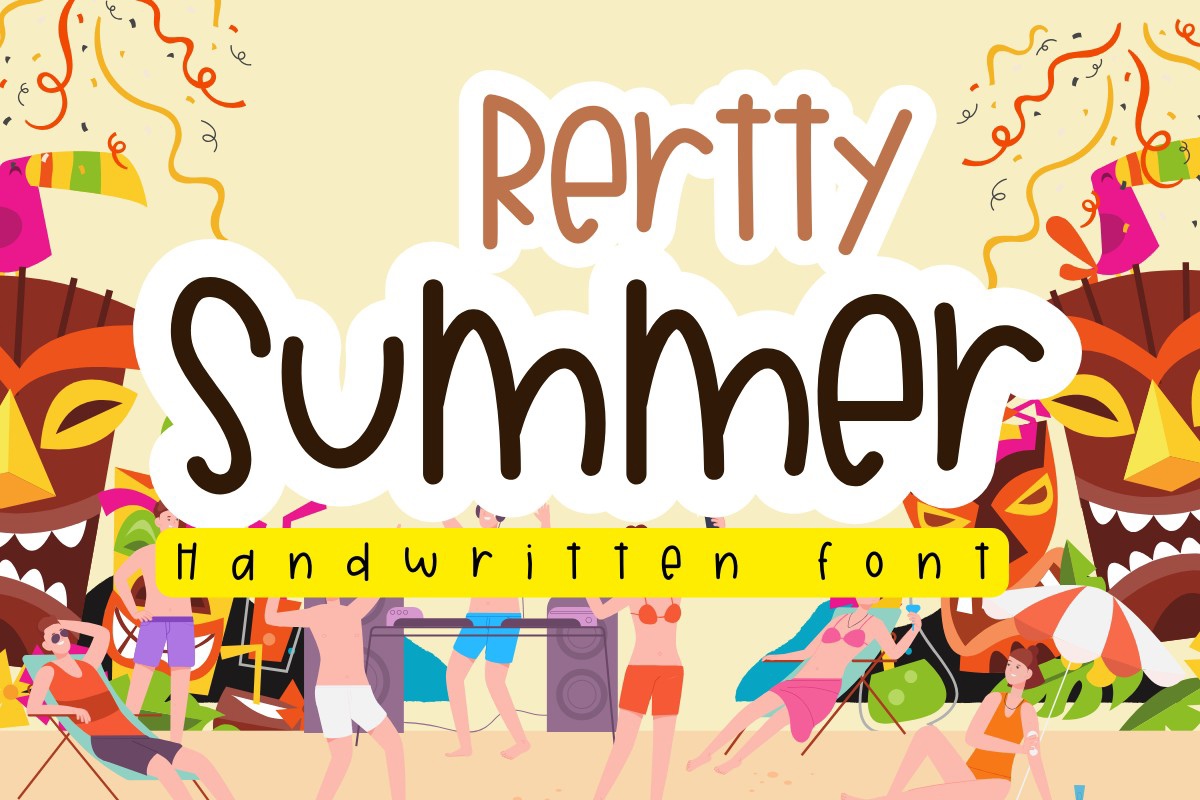 フォント Rertty Summer