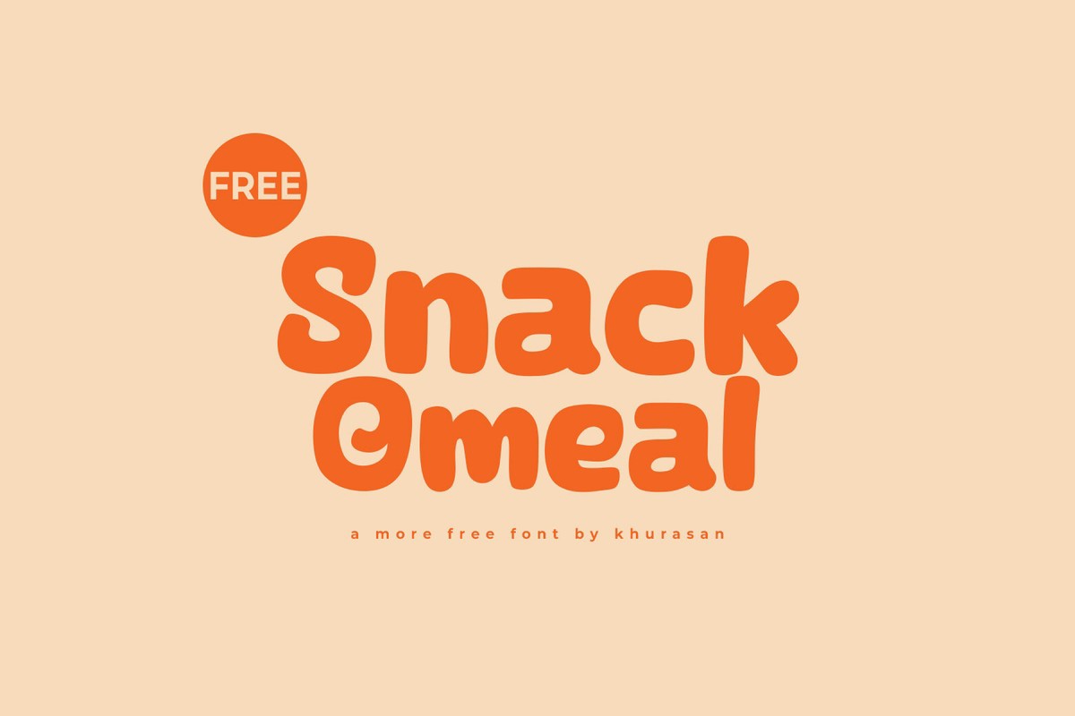 フォント Snack Omeal