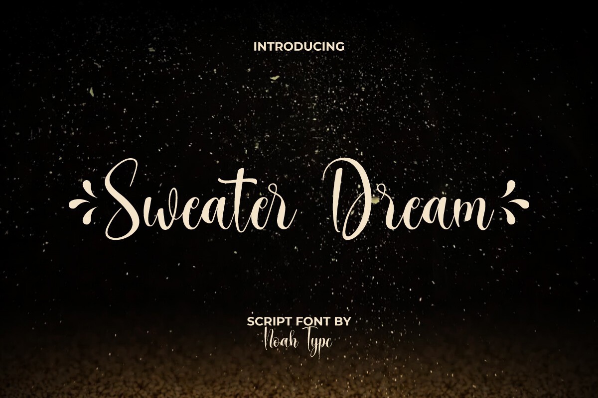 フォント Sweater Dream