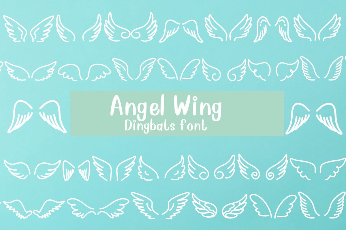 フォント Angel Wing
