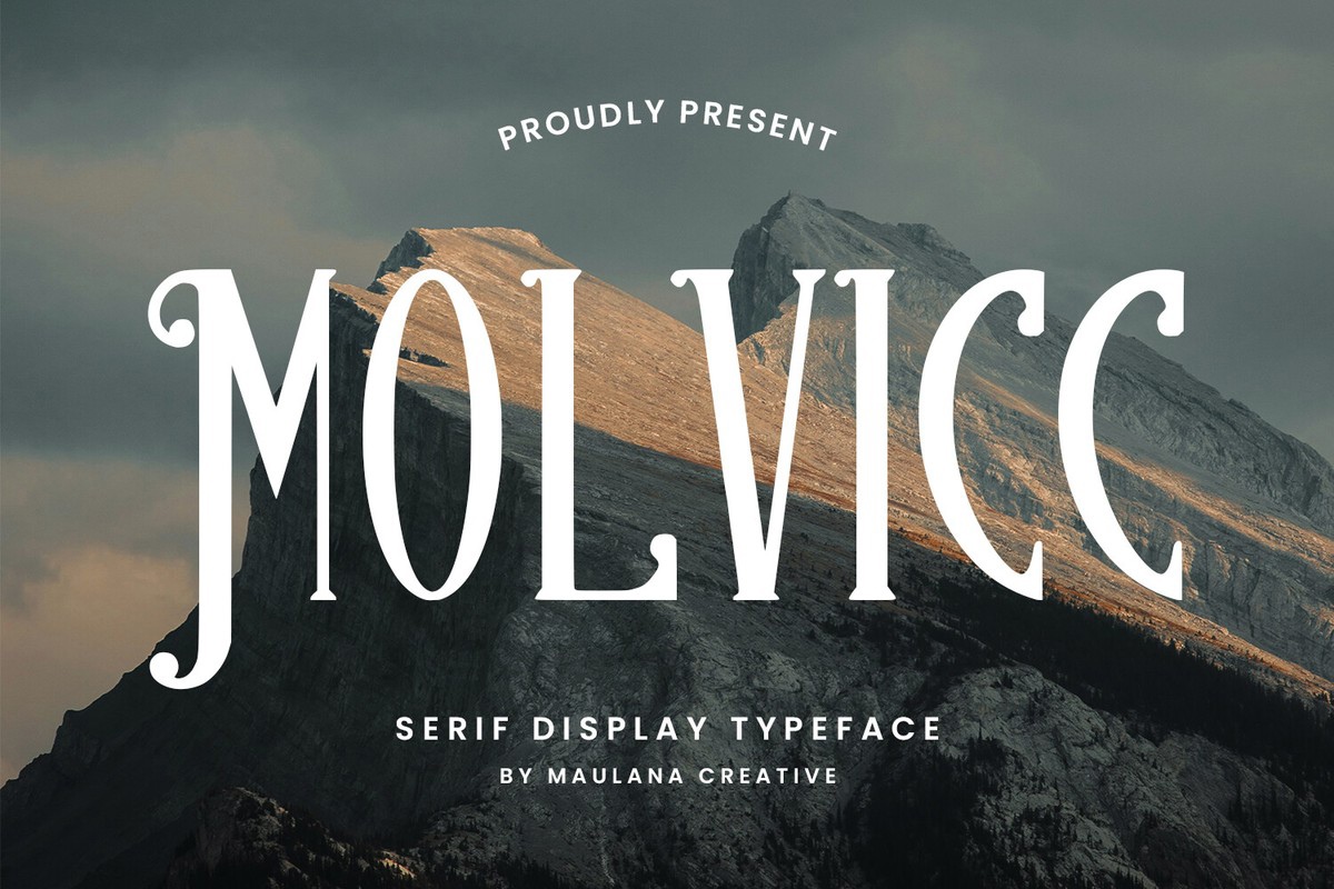フォント Molvicc