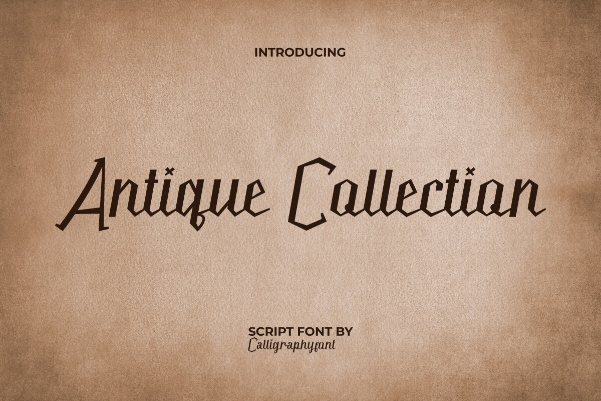 フォント Antique Collection
