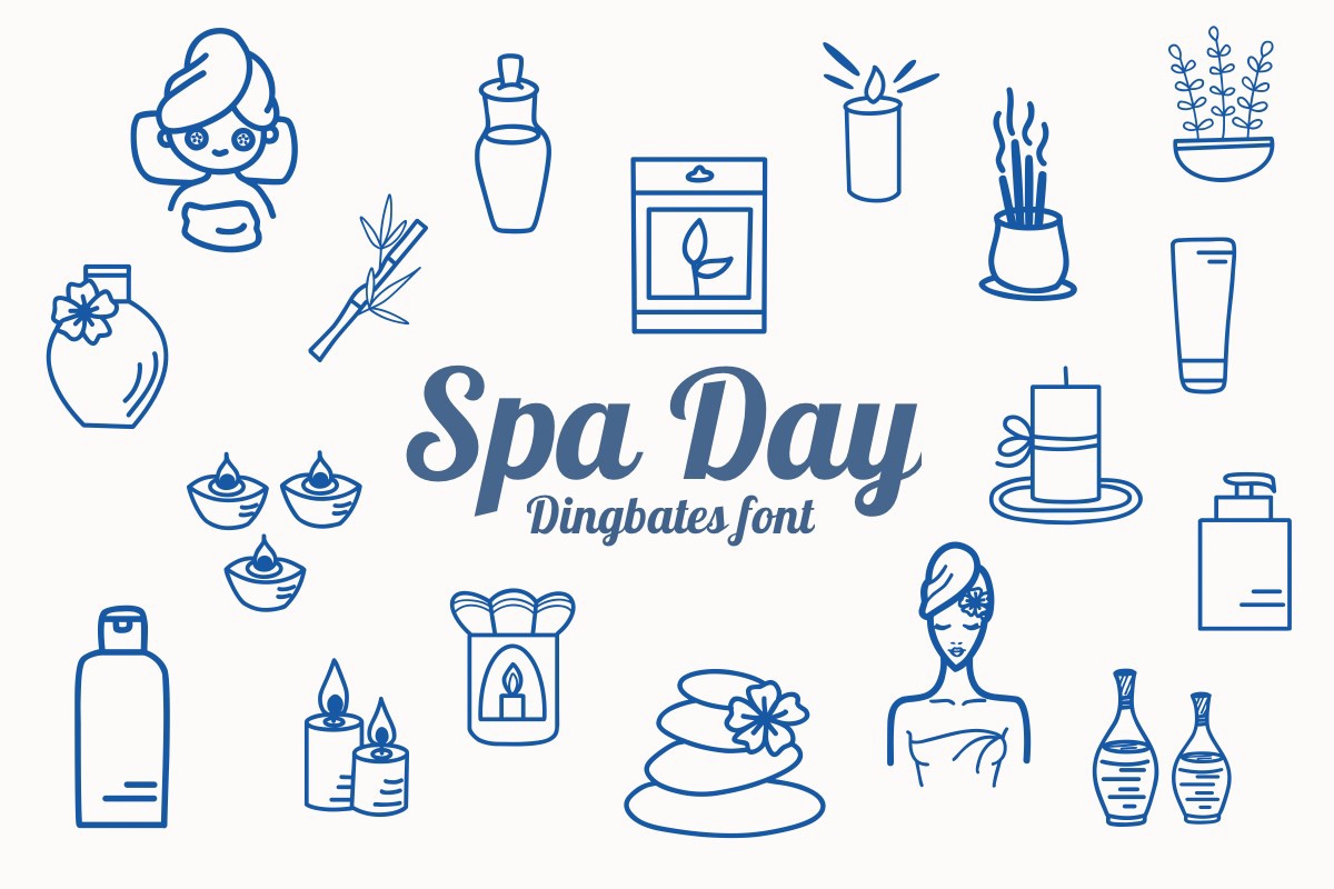 フォント Spa Day