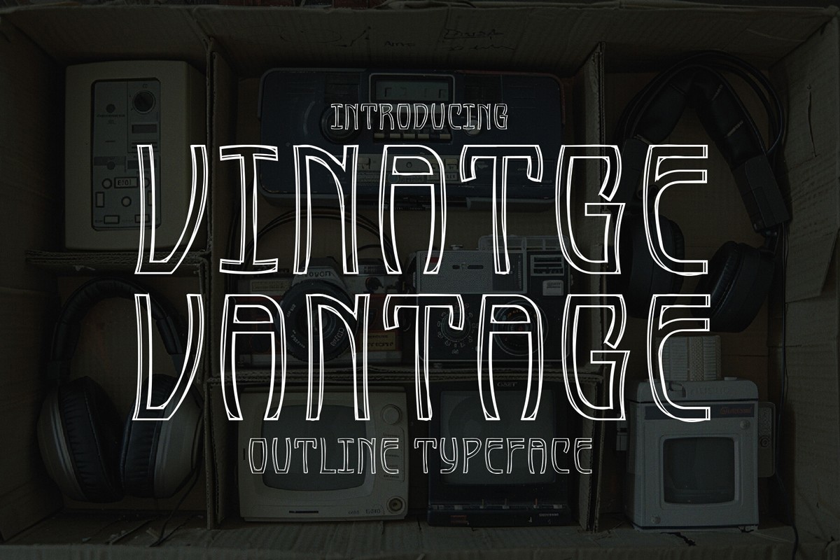 フォント Vintage Vantage
