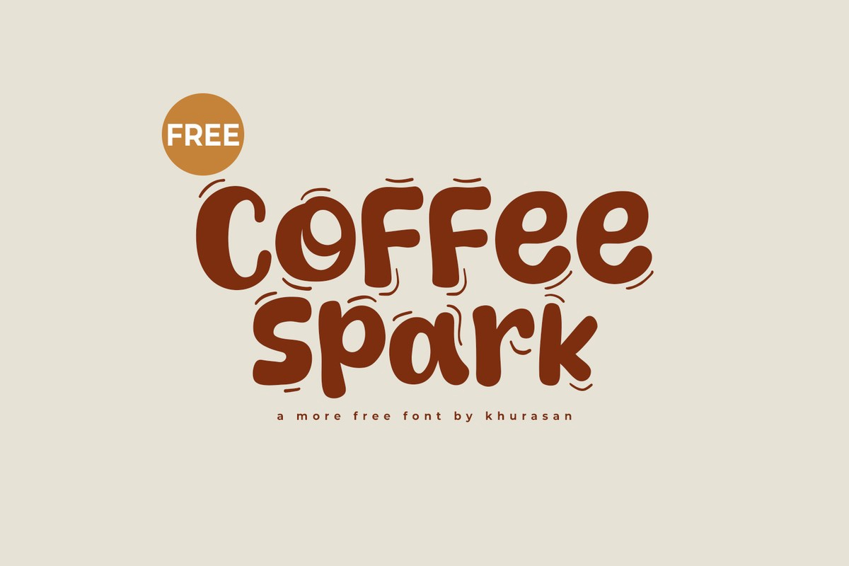 フォント Coffee Spark