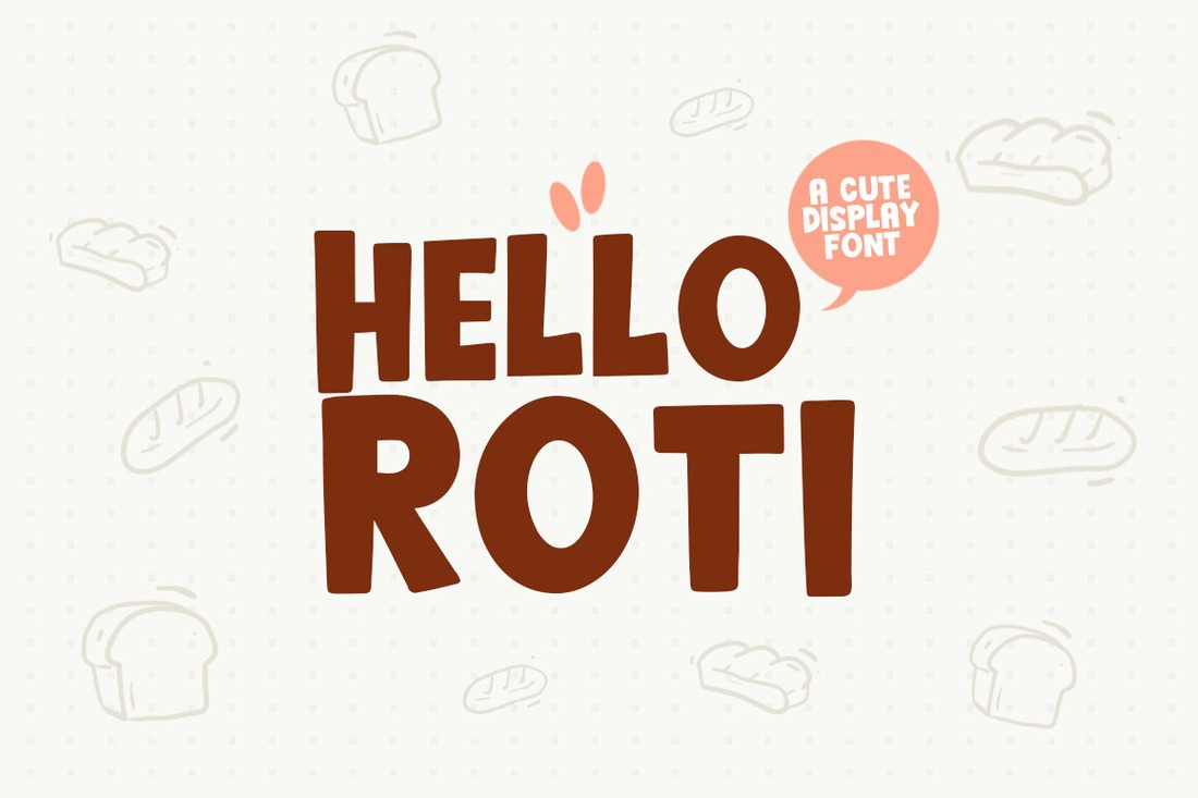 フォント Hello Roti