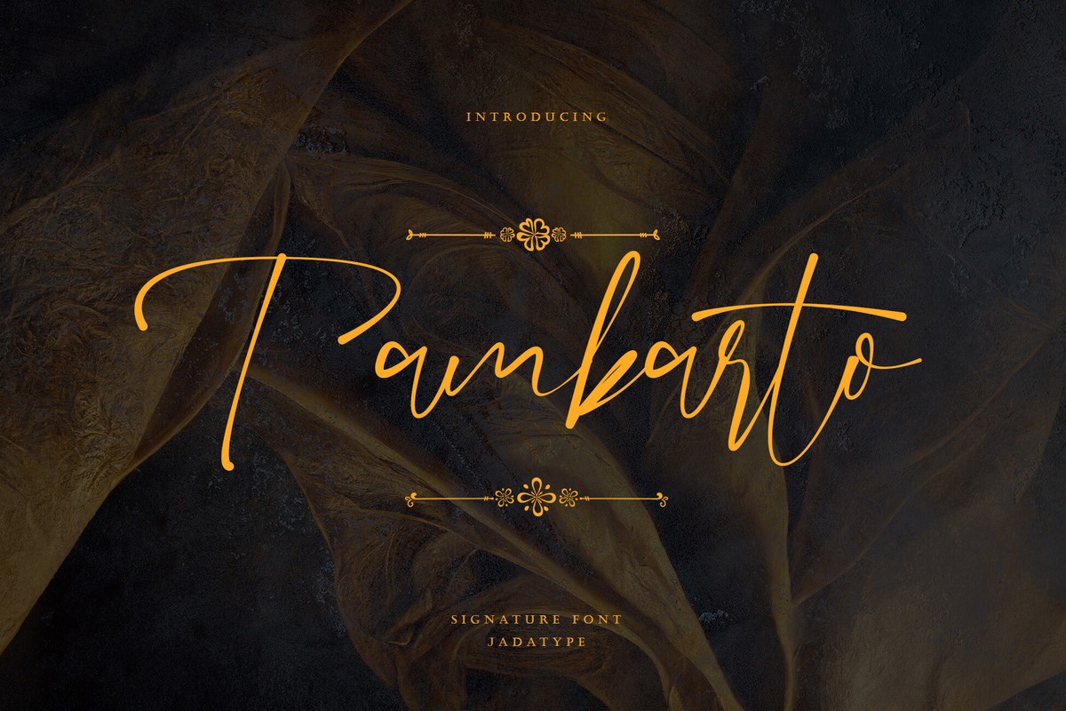 フォント Tambarto