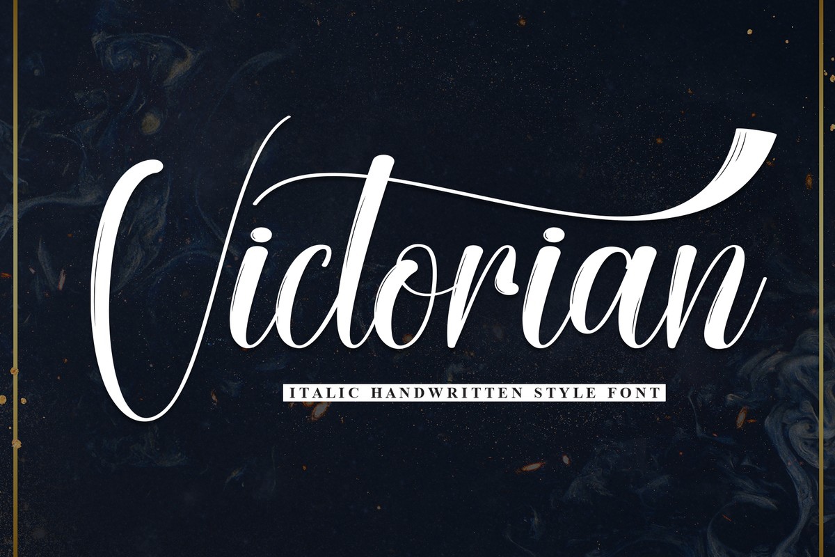 フォント Victorian